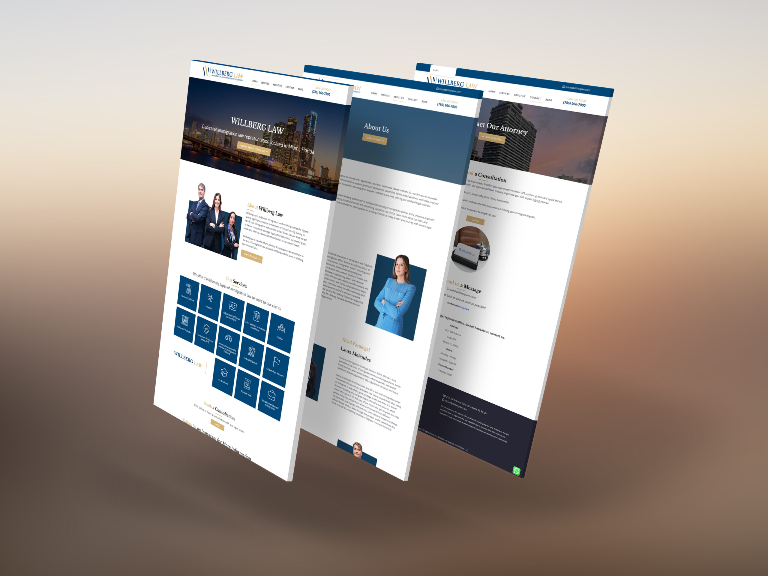 Law Website design in uk