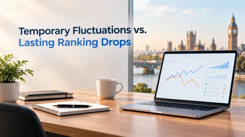 Temporary Fluctuations vs. Lasting Ranking Drops